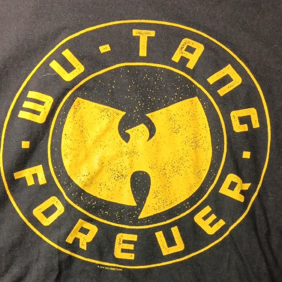 FEA Large Black Wu-Tang Clan T-Shirt - Picture 3 of 4